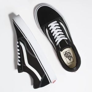 Black Sk8 low Vans - mens